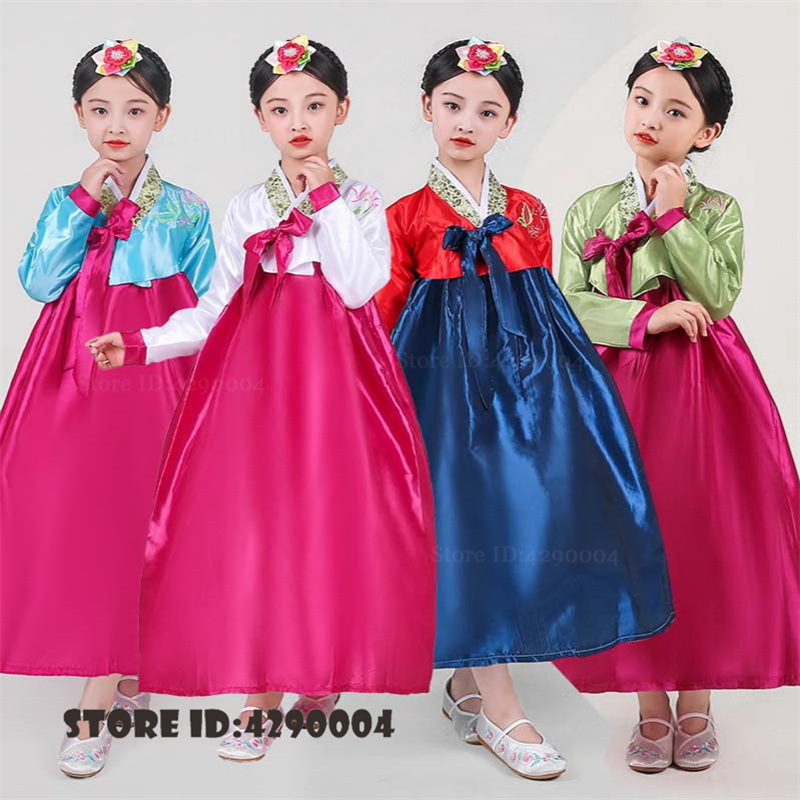 Traditional Korean Lifestyle - Traditional Kids Hanbok Dress Korean Costume