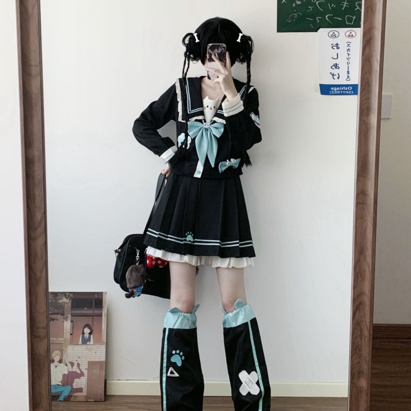 Korean Lifestyle - 2025 New Japanese Korean Kawaii Preppy