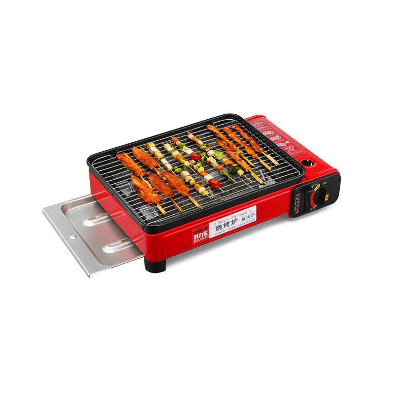Outdoor Portable Gas Barbecue  - đánh giá và giá Korean Bbq Grill