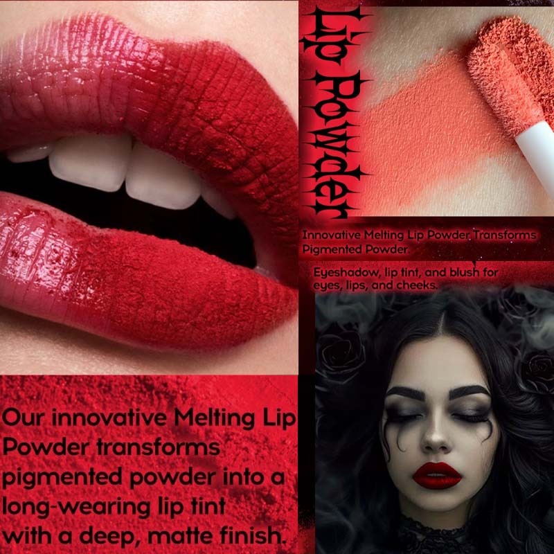 Gothic Matte Shimmer Lipstick  - đánh giá và giá Lip Tint Korean