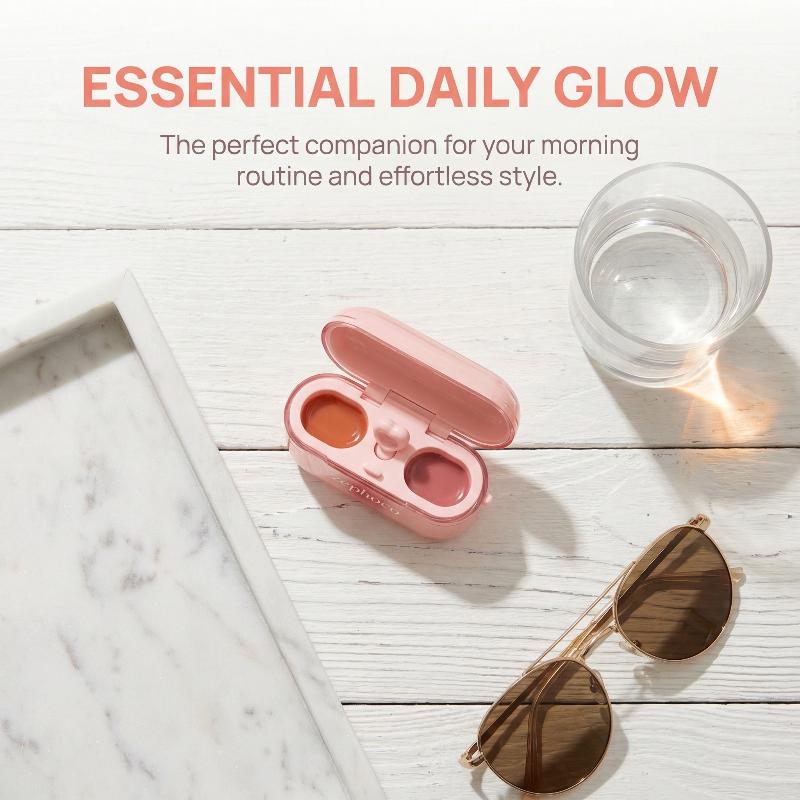 Two Tone Jelly Lip Gloss Long  - đánh giá và giá Lip Tint Korean
