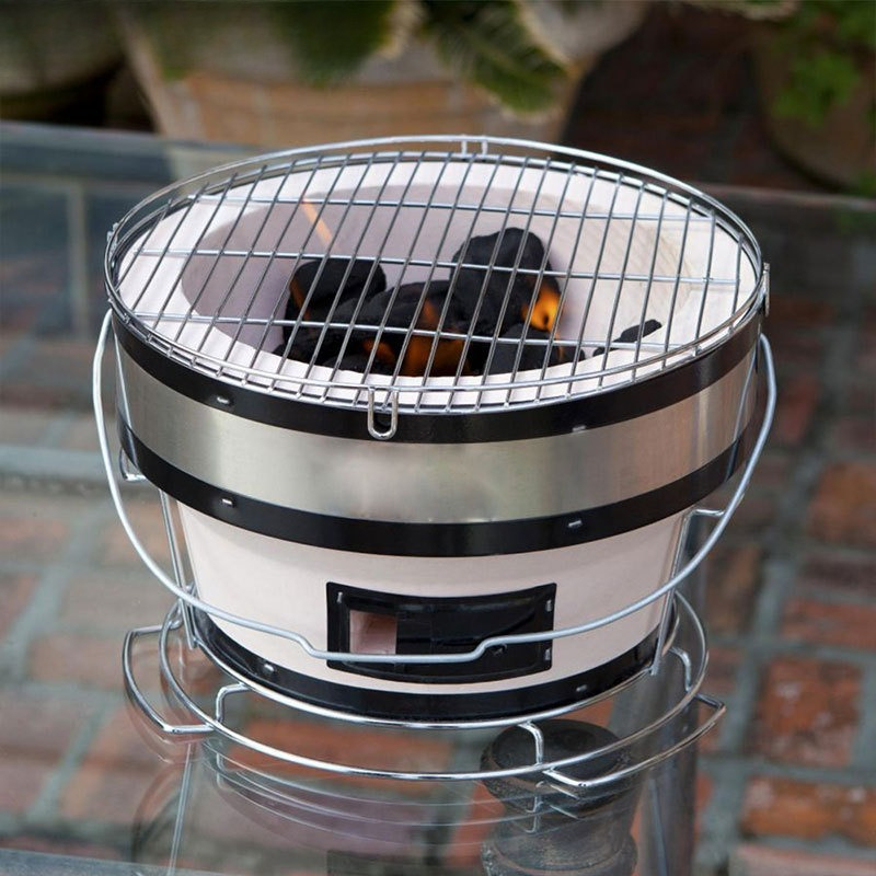 Ceramic Charcoal Grill, Korean - đánh giá và giá Korean Bbq Grill