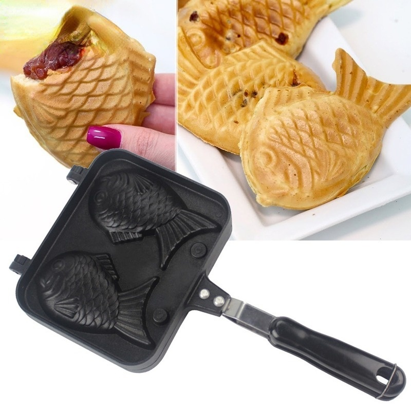 Japanese Taiyaki Waffle Maker  - đánh giá và giá Tteokbokki Rice Cake