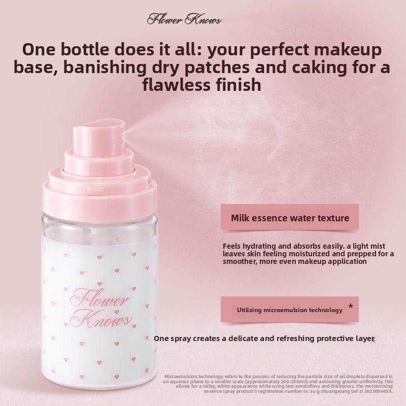 FlowerKnow Makeup Base Moistur - đánh giá và giá Korean Lifestyle Products
