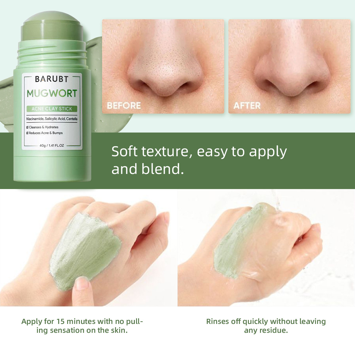 Remove Blackhead Acne Mugwort  - đánh giá và giá Korean Lifestyle Products