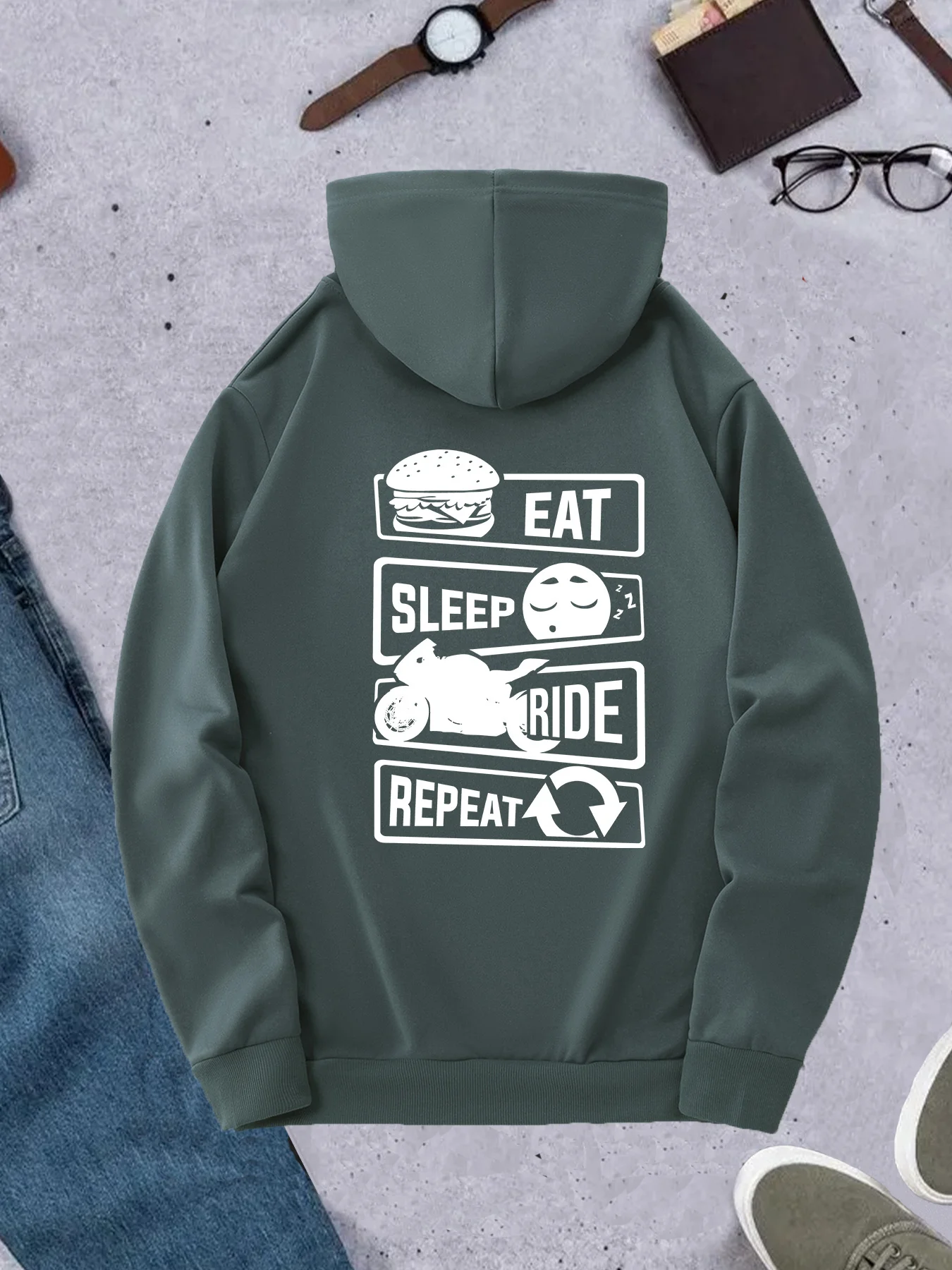 Korean Trend Men Hoodie Eat Sl - đánh giá và giá Korean Lifestyle Trends